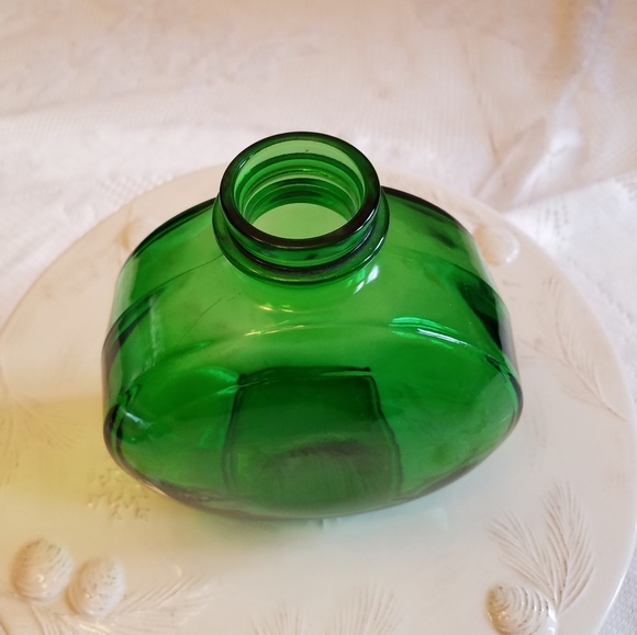 Vintage  Sunsweet Green Depression Glass Bottle - Picture 2 of 10